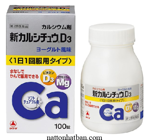 Takeda Canxi Magie Vitamin D3 0