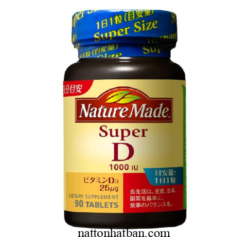 Vien Nature Made Super Vitamin D 1000iu 0