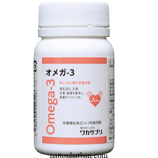 Viên Omega-3 Waka của Nhật 120 viên