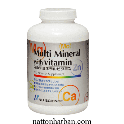 Nu Science Vitamin Khoang Chat Huu Co 0